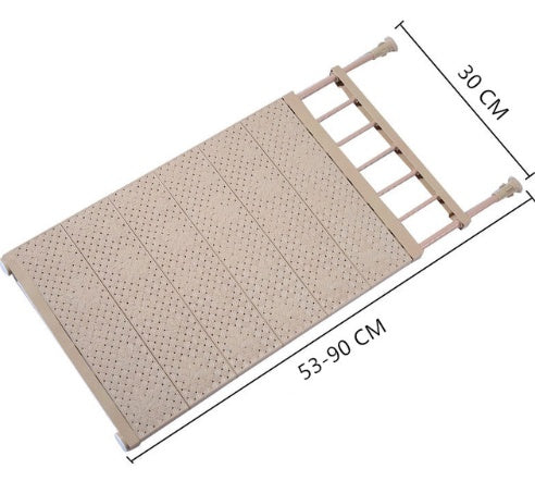 The Kindra Adjustable Tension Closet Shelf — additional product view 9