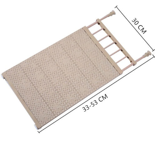 The Kindra Adjustable Tension Closet Shelf — additional product view 5