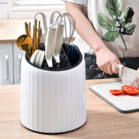 The Kindra Rotating Utensil Drying Caddy