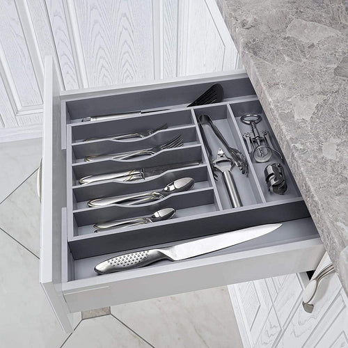The Kindra Bamboo Drawer Organizer
