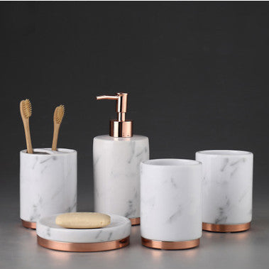 The Kindra Ceramic Bathroom Accessories Set — additional product view 2